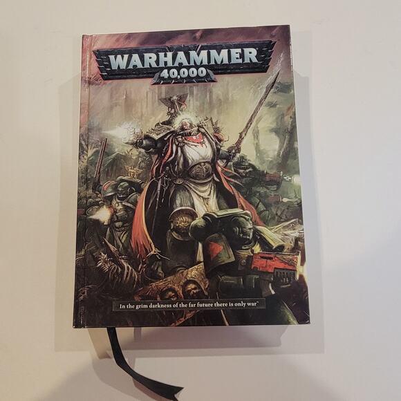 @2017 Games Workshop Warhammer 40 000 Rulebook Hardback - Picture 1 of 12